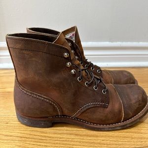 Iron Ranger Red Wing Boots - BARELY WORN
